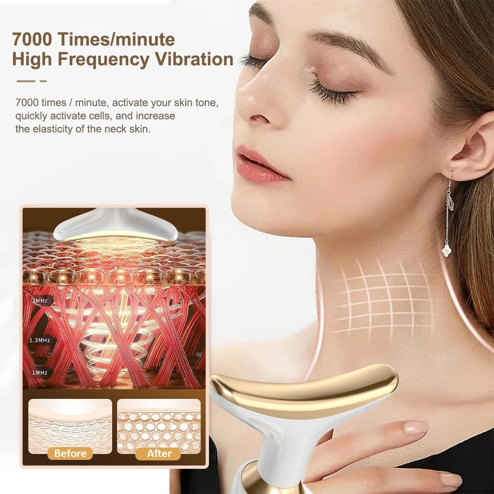 "Ultimate Facial & Neck Lifting Massager – Tighten, Sculpt, and Rejuvenate Your Skin"