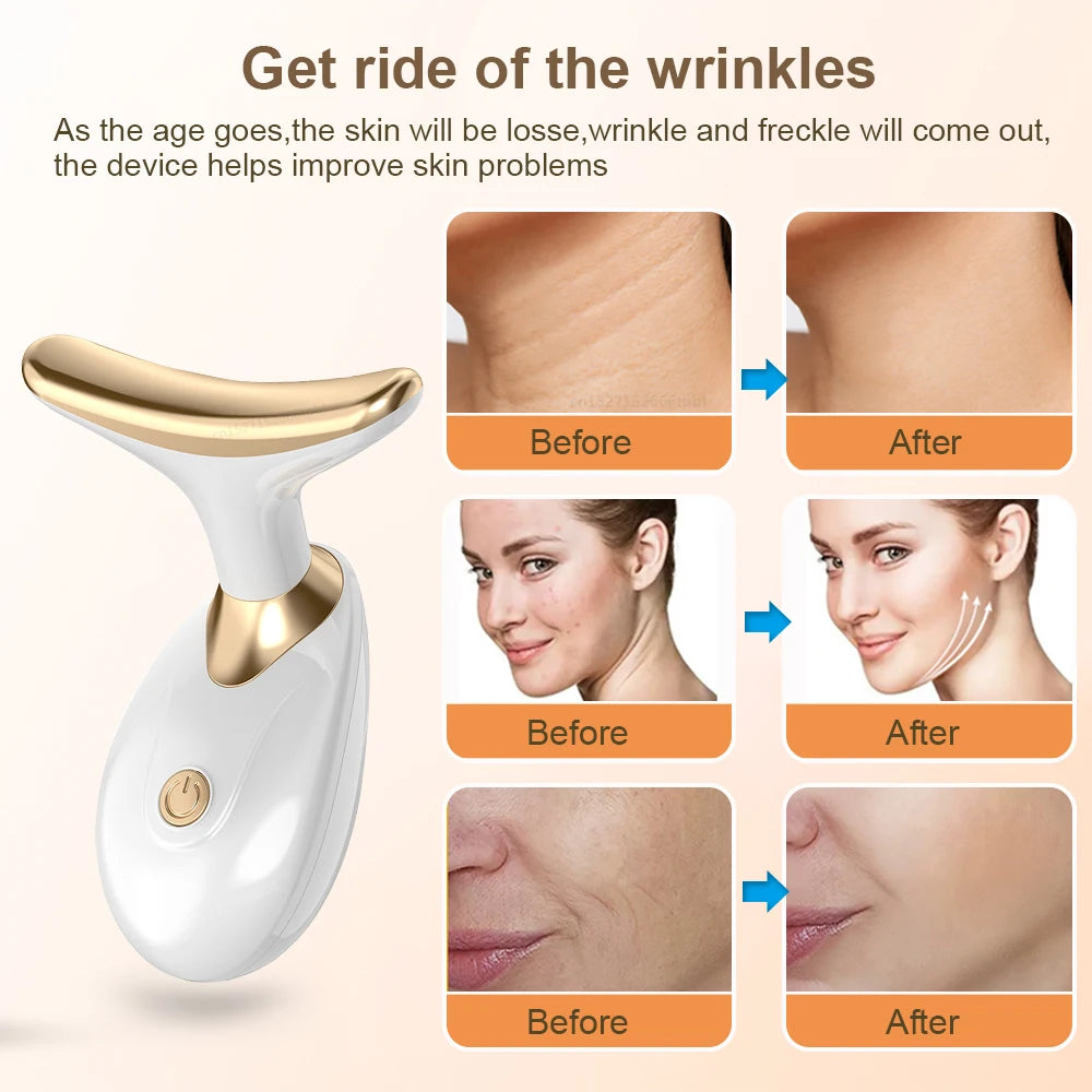 "Ultimate Facial & Neck Lifting Massager – Tighten, Sculpt, and Rejuvenate Your Skin"